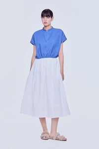 Magyar Relaxed Denim Blouse