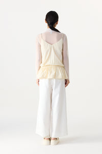 Adjustable Peplum Top