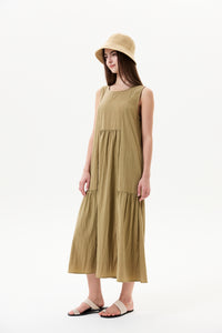 Flowy Sleeveless Maxi Dress