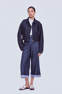 Cropped Denim Jacket