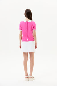 Peter Pan Knit Top
