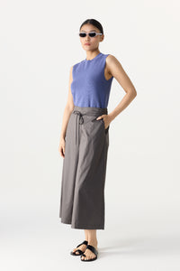 Highwaisted Drawcord Pants
