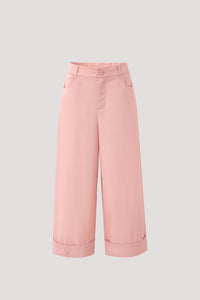 Foldable Cuffs Trousers - PINK