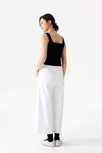 Relaxed Straight Leg Trousers