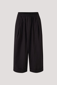 Pleated Wide-Leg Trousers