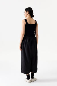 Pleated Wide-Leg Trousers