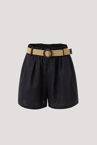 Belted Elasticated Shorts