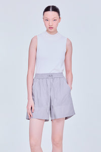 Pocketed Drawstring Shorts