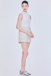 Elasticated Side Slit Shorts