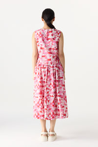 Printed Elasticated A-Line Skirt