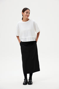 Elasticated Straight Cut Skirt