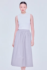 Elasticated A-Line Skirt