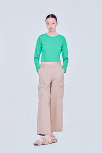 Contrast Boxy Long Tee