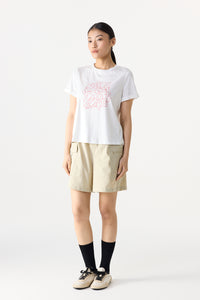 Abstract Floral Graphic Tee