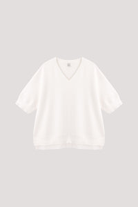 Contrast Layered V-Neck Tee