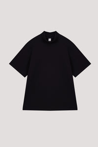 Relaxed High Neck Top