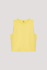 Sleeveless Cropped Tank Tee