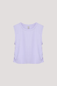 Scrunchy Side Spots Tank Tee