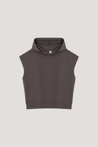 Hooded Sleeveless Pullover