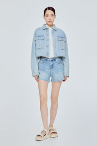 Denim Cargo Jacket
