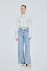 Cropped Denim Jacket