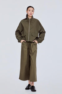 High Neck Bomber Jacket