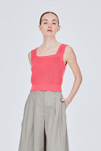 Square Neck Crop Top