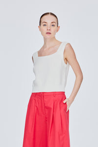 Square Neck Crop Top