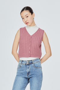 Button Down Knit Vest