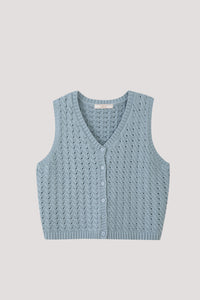 Button Down Knit Vest