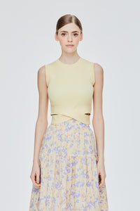 Twisted Cutout Tank Top