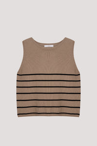 Contrast Stripes Tank Top
