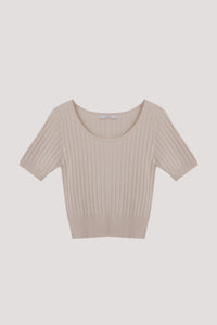 Rib Soft Knit Top