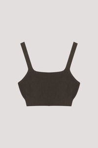 Knitted Crop Tank Top