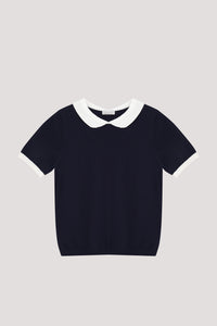 Peter Pan Knit Top