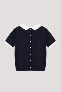 Peter Pan Knit Top