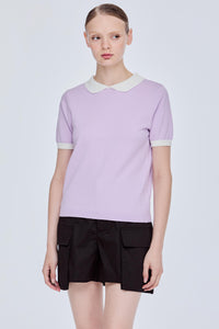 Peter Pan Knit Top