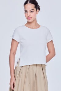 Cropped Knit Top