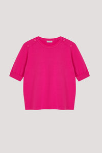 Folded Cuff Knit Top
