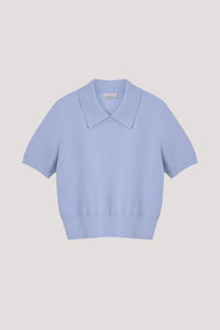 Collared Knitted Top