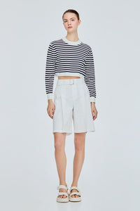 Striped Knit Sweater