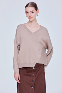 Asymmetrical Knit Sweater