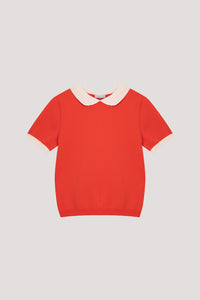 Peter Pan Knit Top