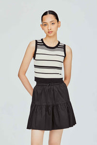 Stripes Knit Tank Top