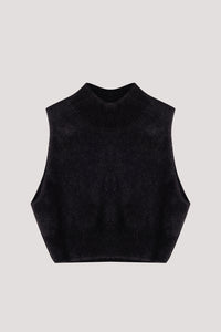 Basic Fuzzy Knit Top