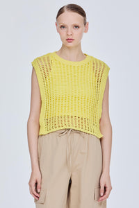 Crochet Knit Vest