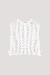 Crochet Knit Vest