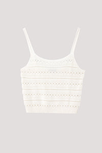 Crochet Knit Cami Top