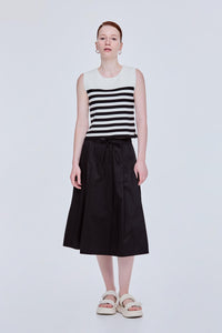 Knitted Stripes Tank Top