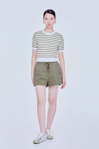 Contrast Track Shorts